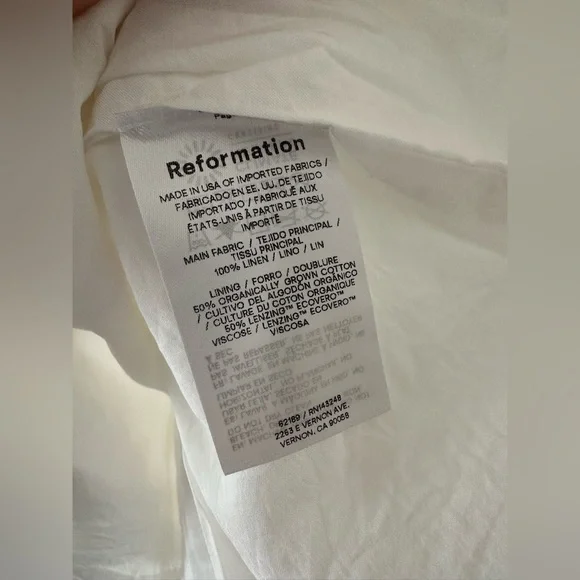 Reformation Arya Linen Dress - Picture 10 of 13